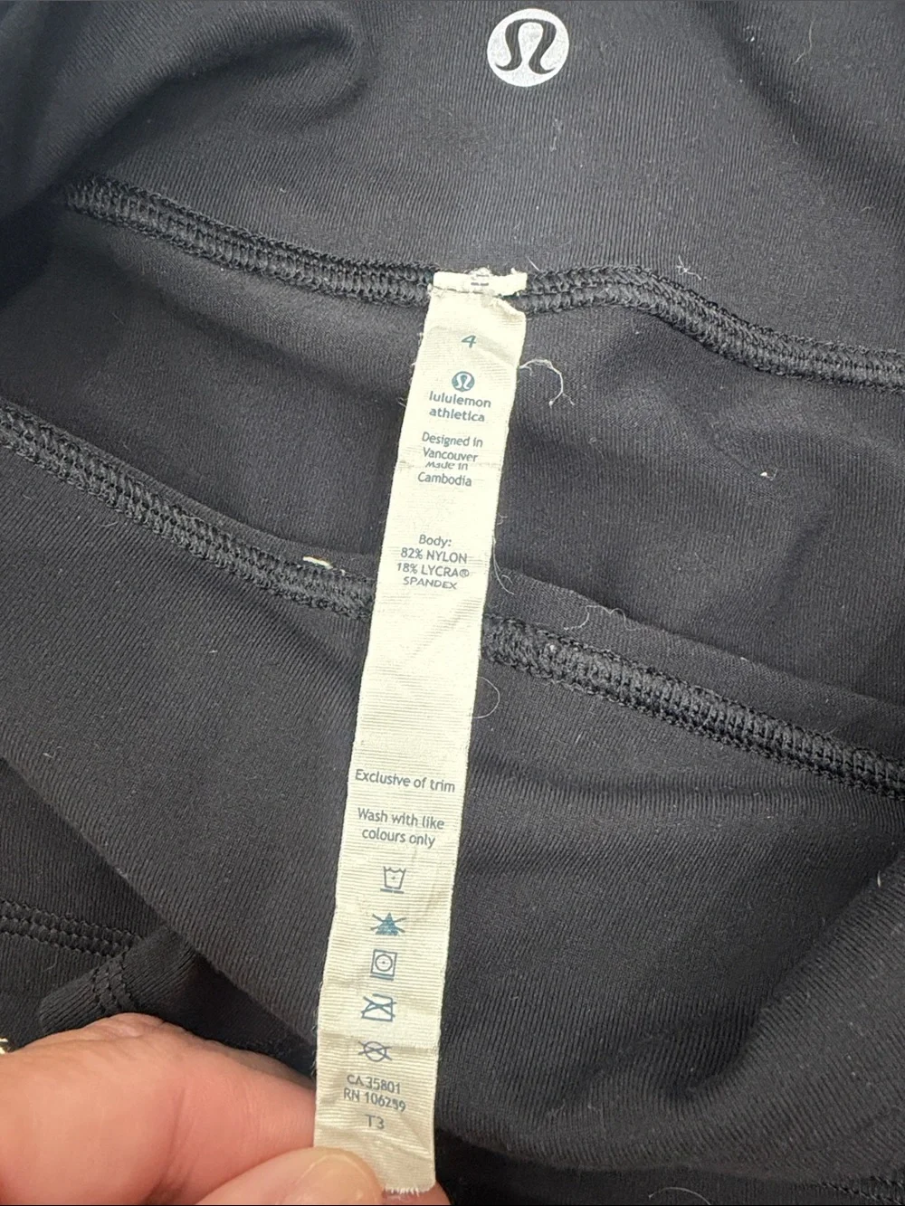 Lululemon Black Shorts